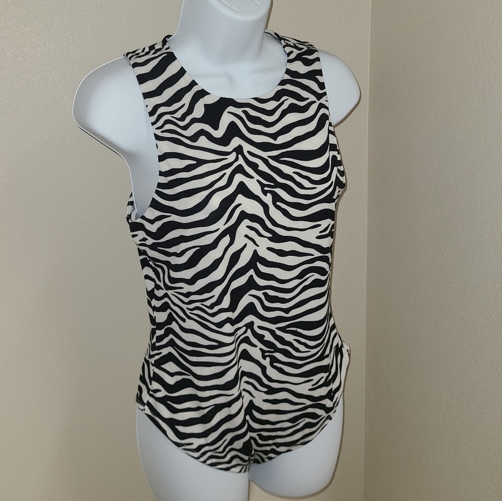 Zebra bodysuit